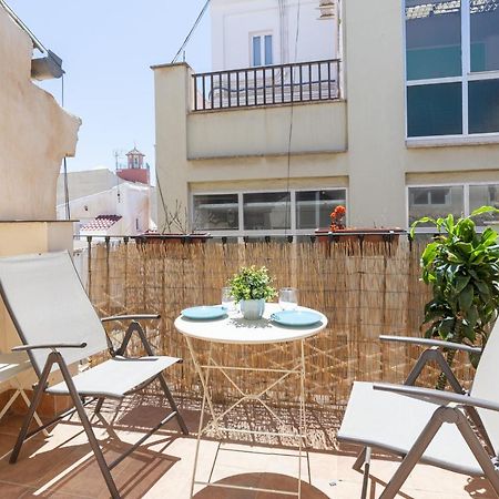 מאלגה Urbe10 Terrace Constitucion 1 Bedroom Apartment מראה חיצוני תמונה