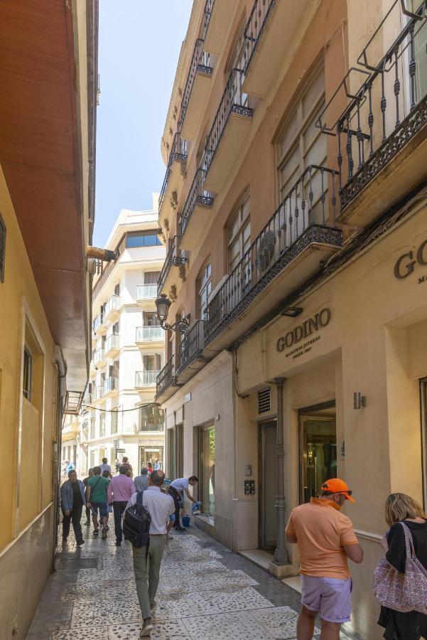 מאלגה Urbe10 Terrace Constitucion 1 Bedroom Apartment מראה חיצוני תמונה