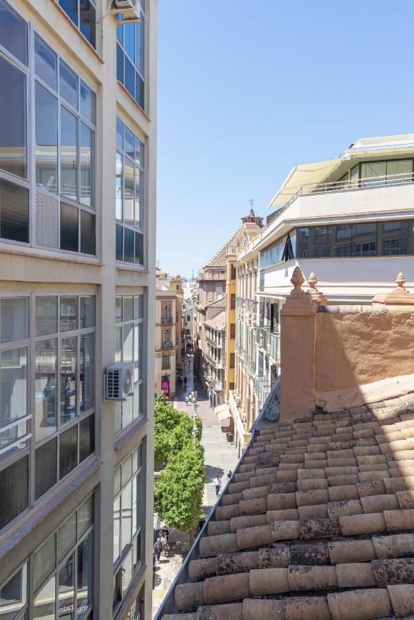 מאלגה Urbe10 Terrace Constitucion 1 Bedroom Apartment מראה חיצוני תמונה